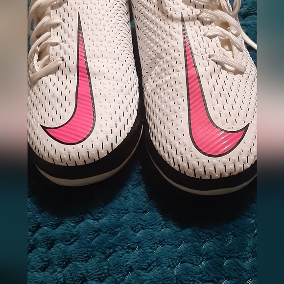 Nike Phantom GT CW6694-160 White Pink Black Boot style Cleats Size 6y - NO WEAR❗ - Picture 5 of 7